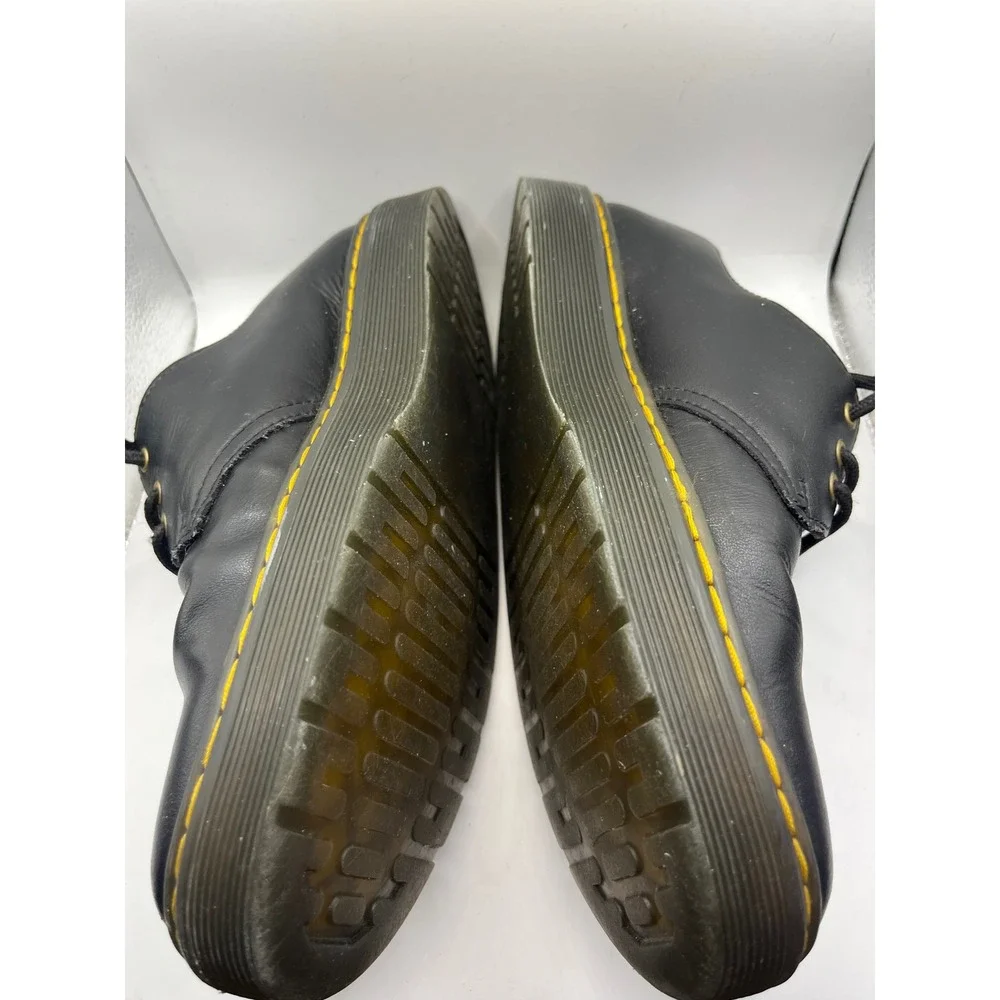 Dr Martens 1461 ZAVALA Black Leather Oxford Shoes Mens Womens UK 8 EU‎ 42 US 10